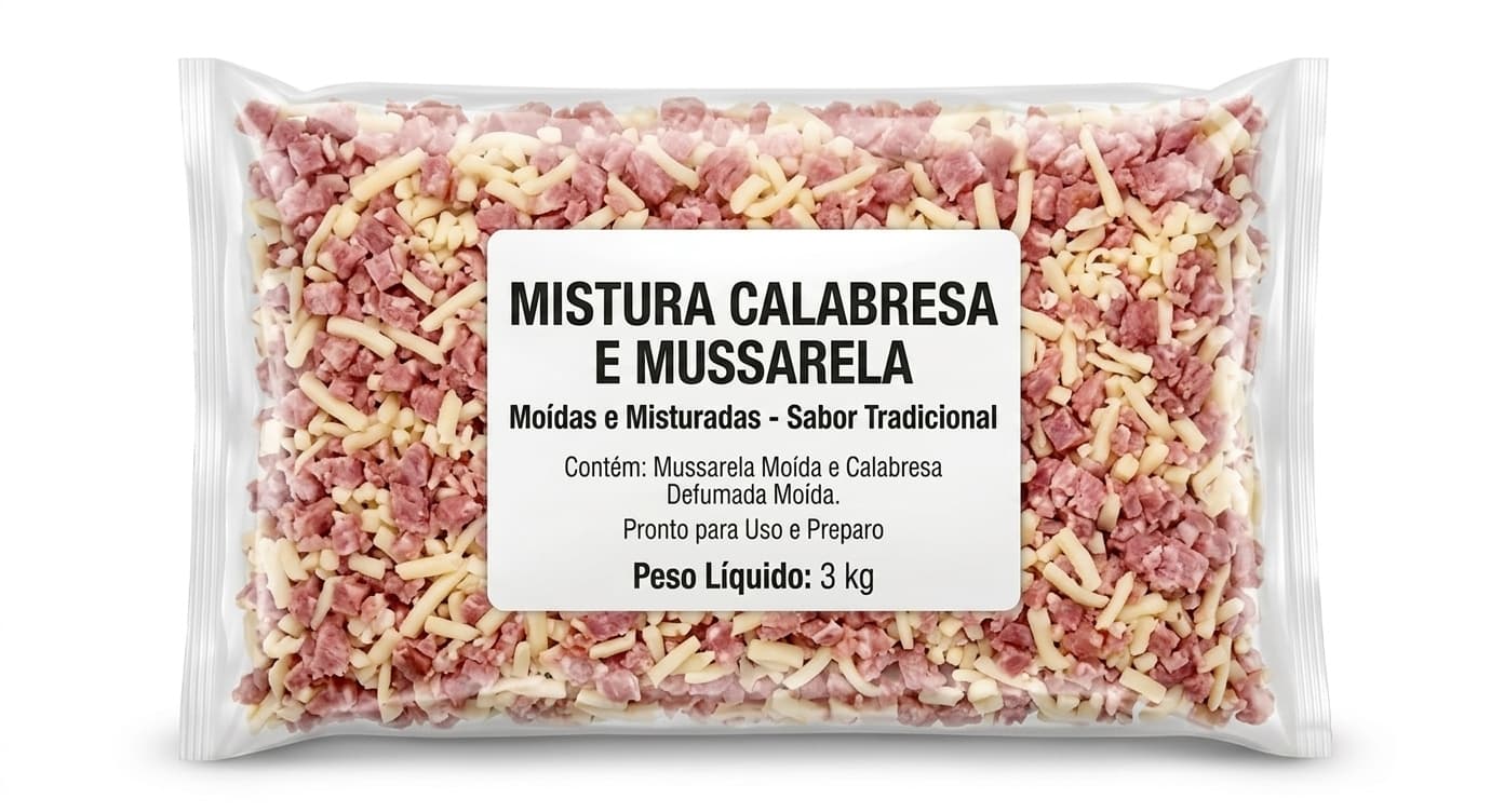 Calabresa c/ Mussarela 3kg